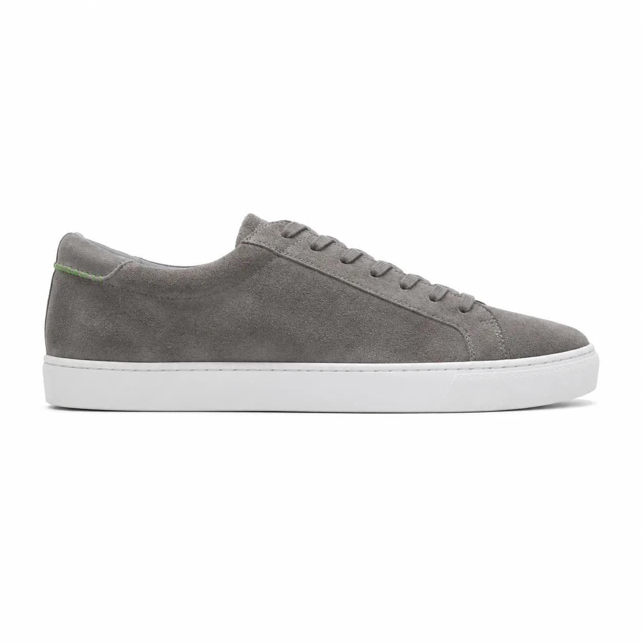 Suede Vulcanised in grey, side profile