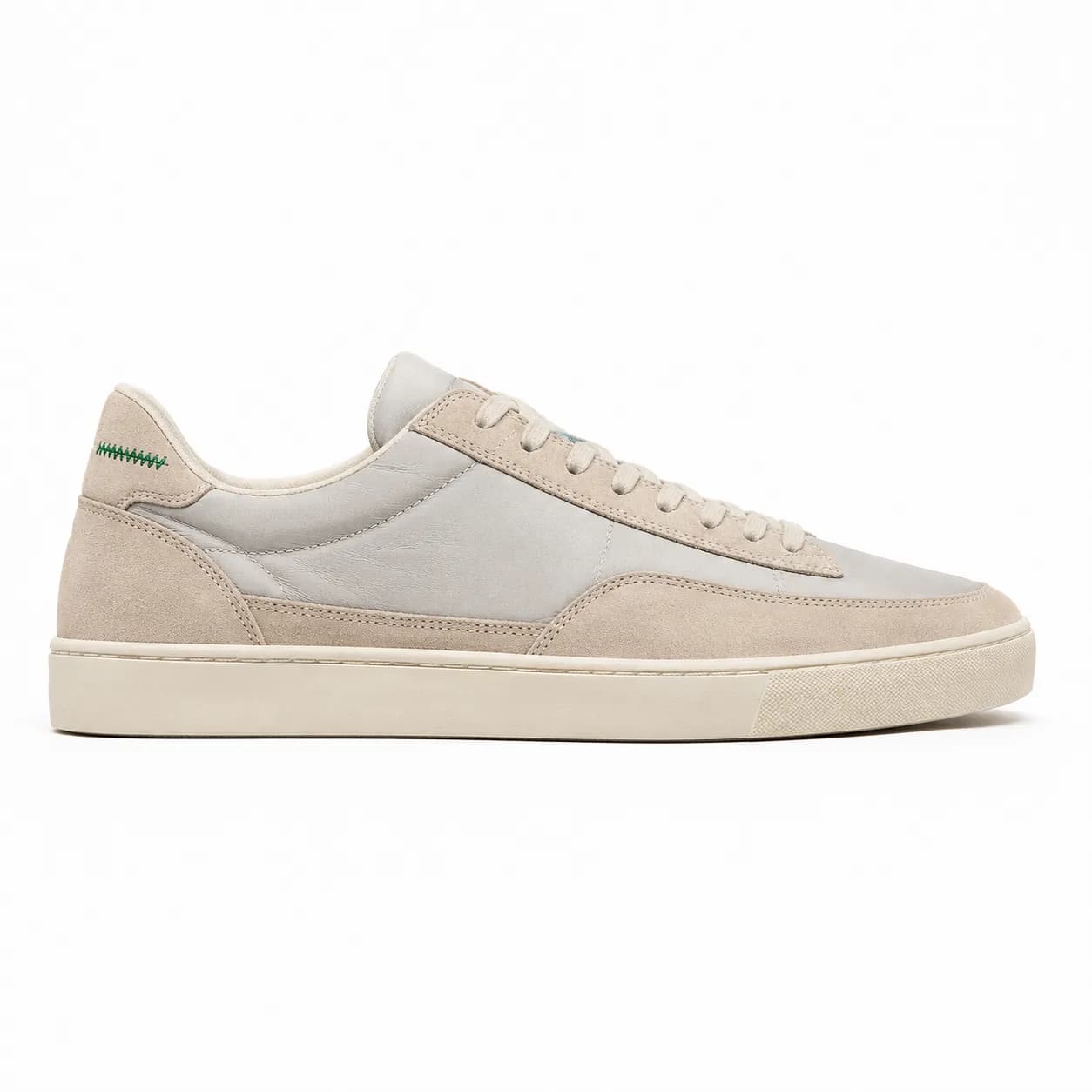 Retro Runner in grey / sand, side profile