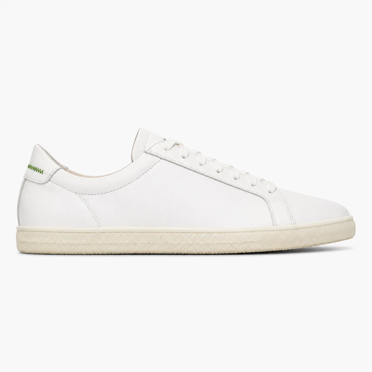 Retro Tennis in white, side profile